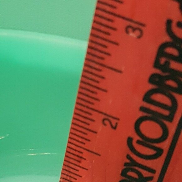 Vintage Tupperware Mint Green Container 786-4 White Cheese Grater Z Lid 3 Piece - Picture 3 of 8